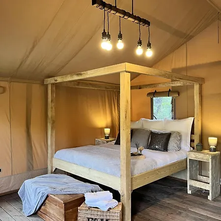 Teal Safari Tent Droitwich Exterior photo