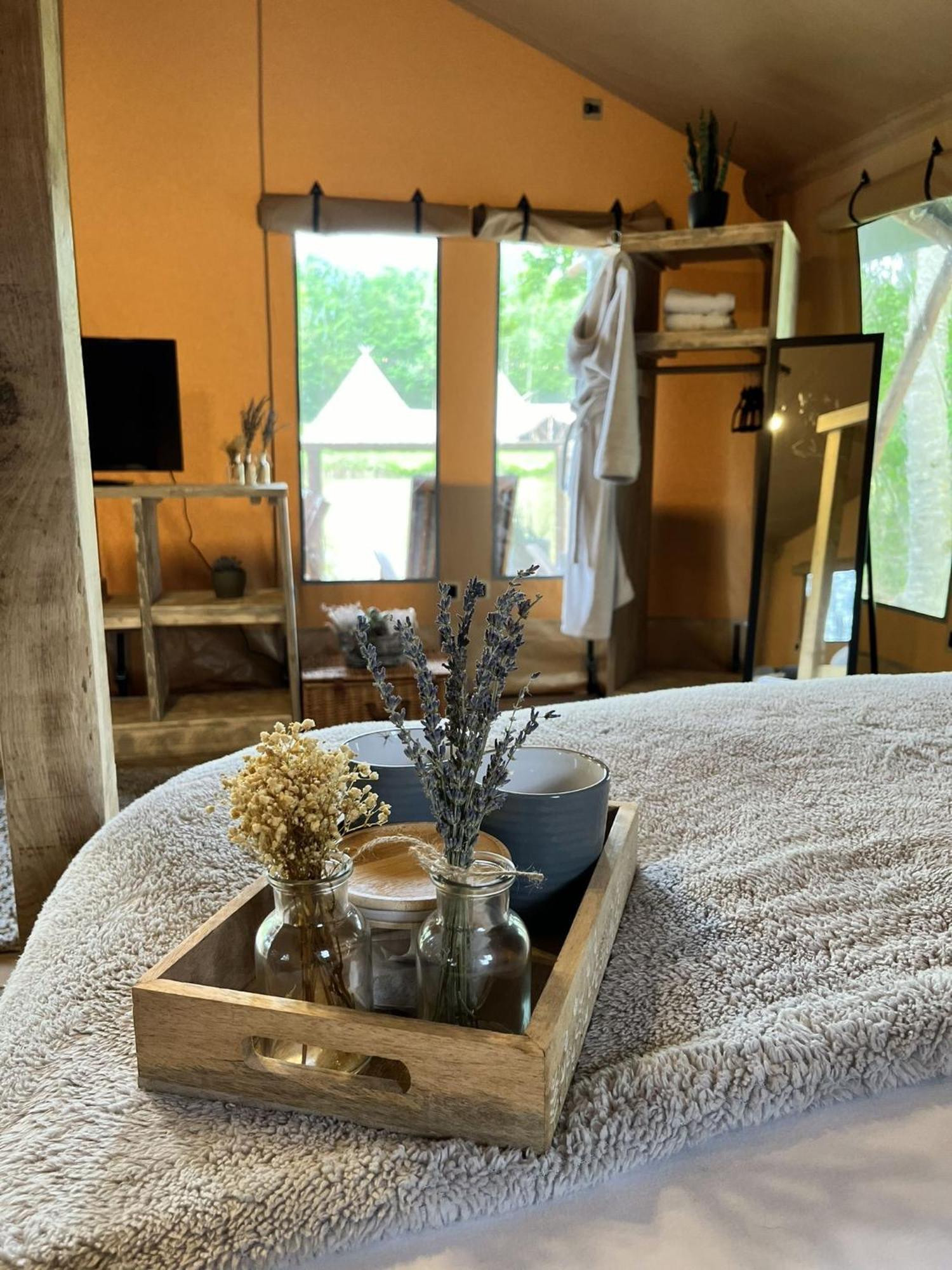 Teal Safari Tent Holiday home