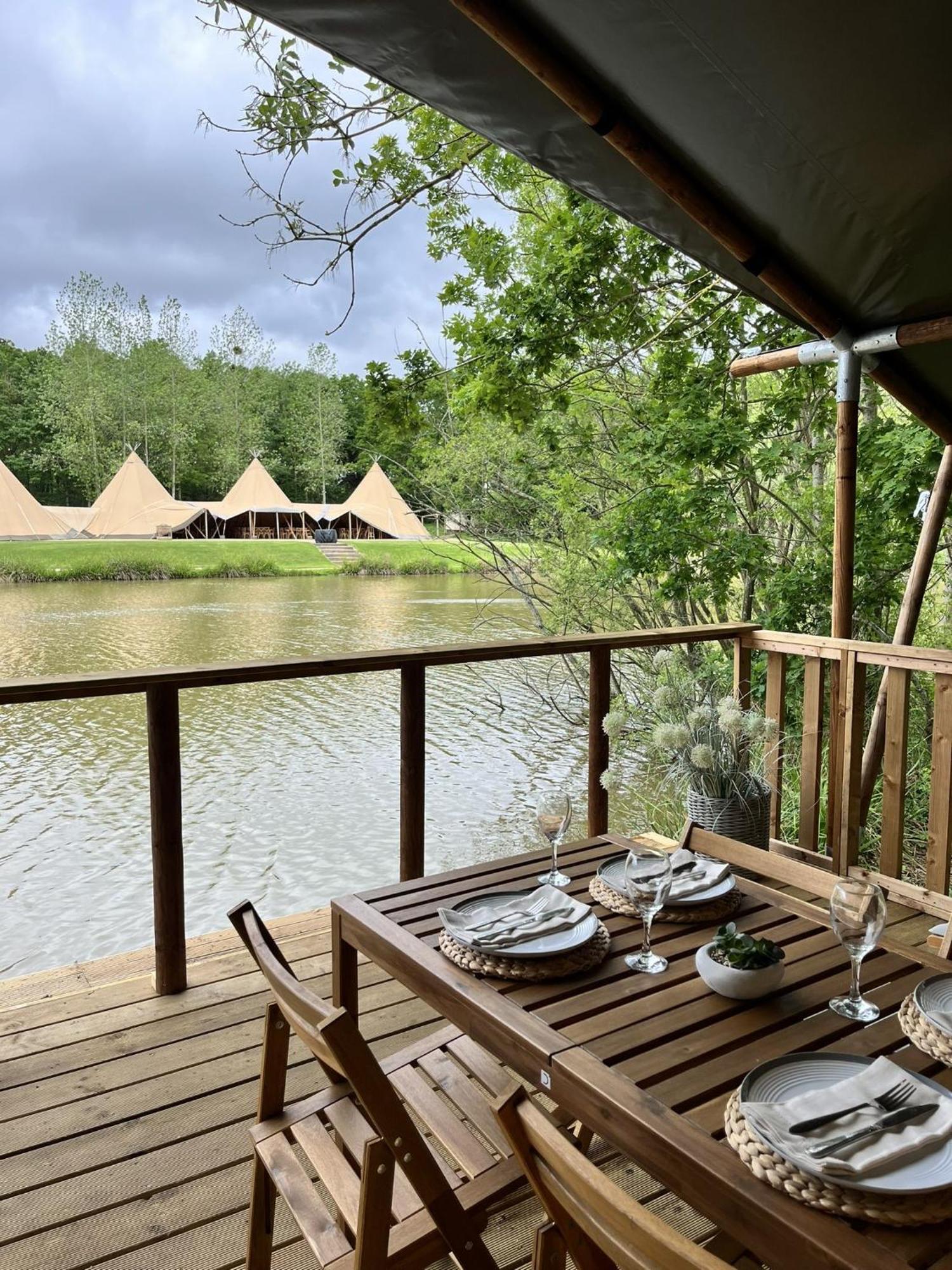 Teal Safari Tent